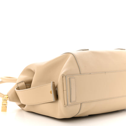 Givenchy Smooth Calfskin Medium Antigona Lock Duffle Bag Beige 8 of 14