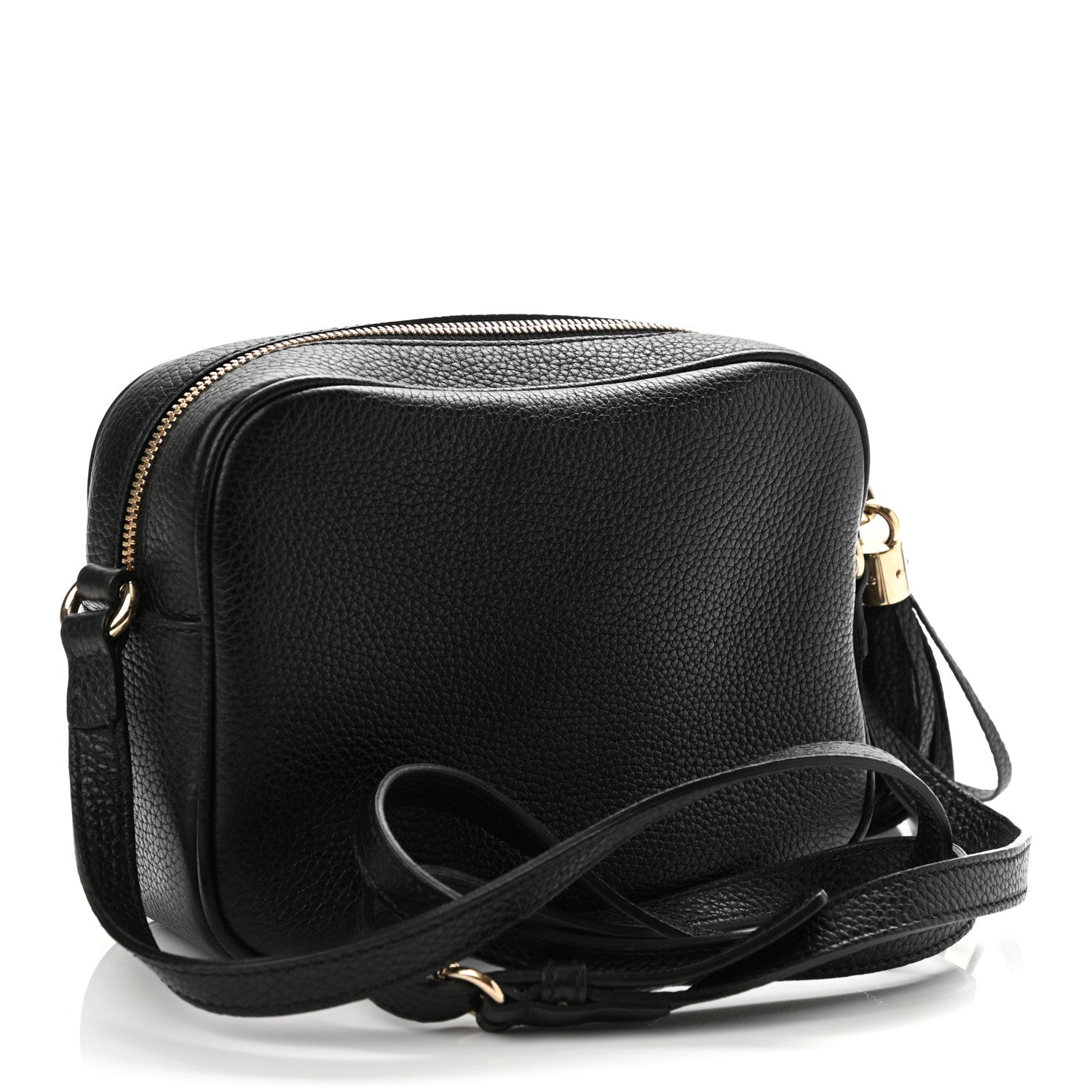 Gucci Pebbled Calfskin Small Soho Disco Bag Black 3 of 11
