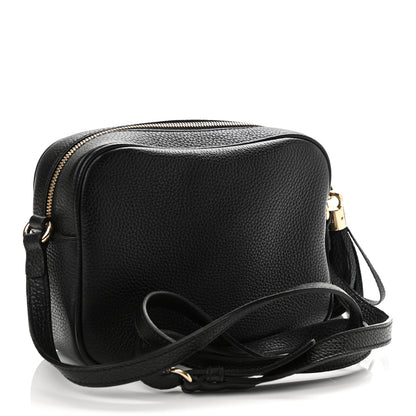 Gucci Pebbled Calfskin Small Soho Disco Bag Black 3 of 11