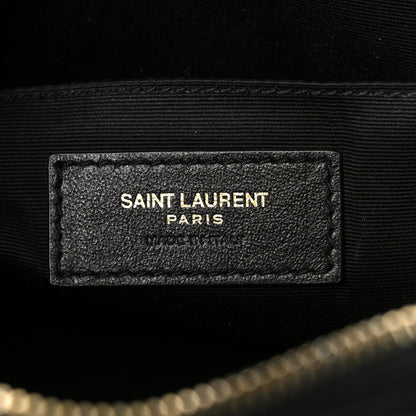 Saint Laurent Calfskin Matelasse Monogram Lou Camera Bag Black 6 of 8