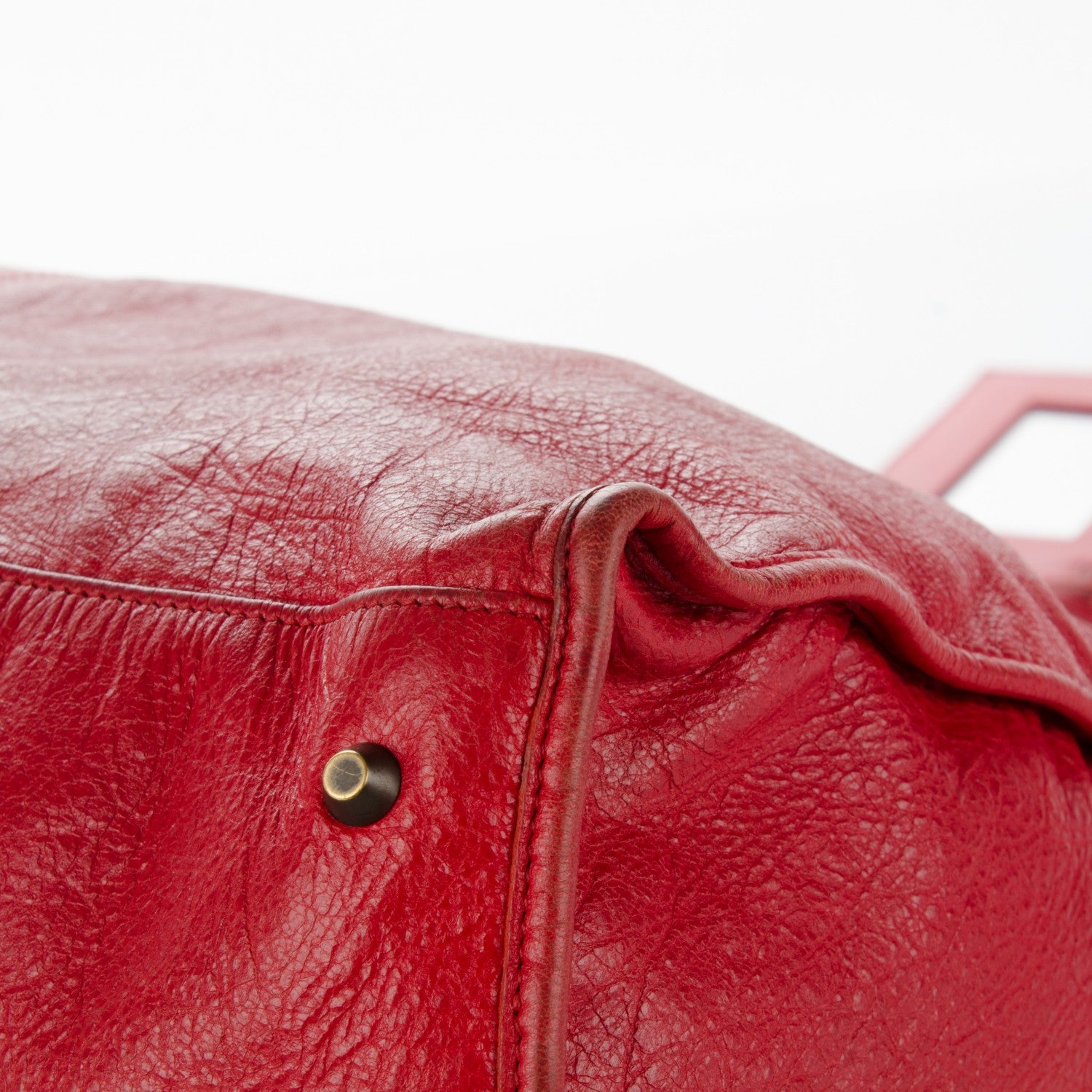 Balenciaga Agneau Classic Hardware Work Rouge Cardinal 11 of 14