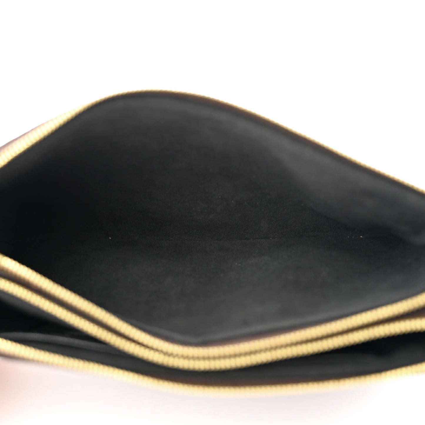 Reverse Monogram Giant Double Zip Pochette