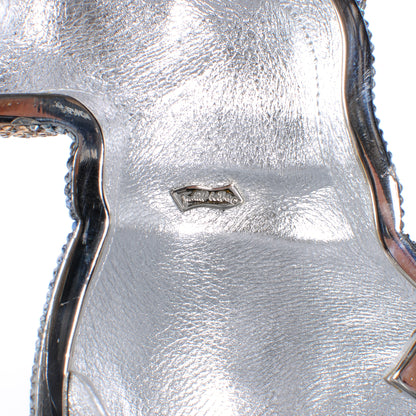 Judith Leiber Swarovski Crystal Schnauzer Dog Minaudiere Clutch 6 of 8