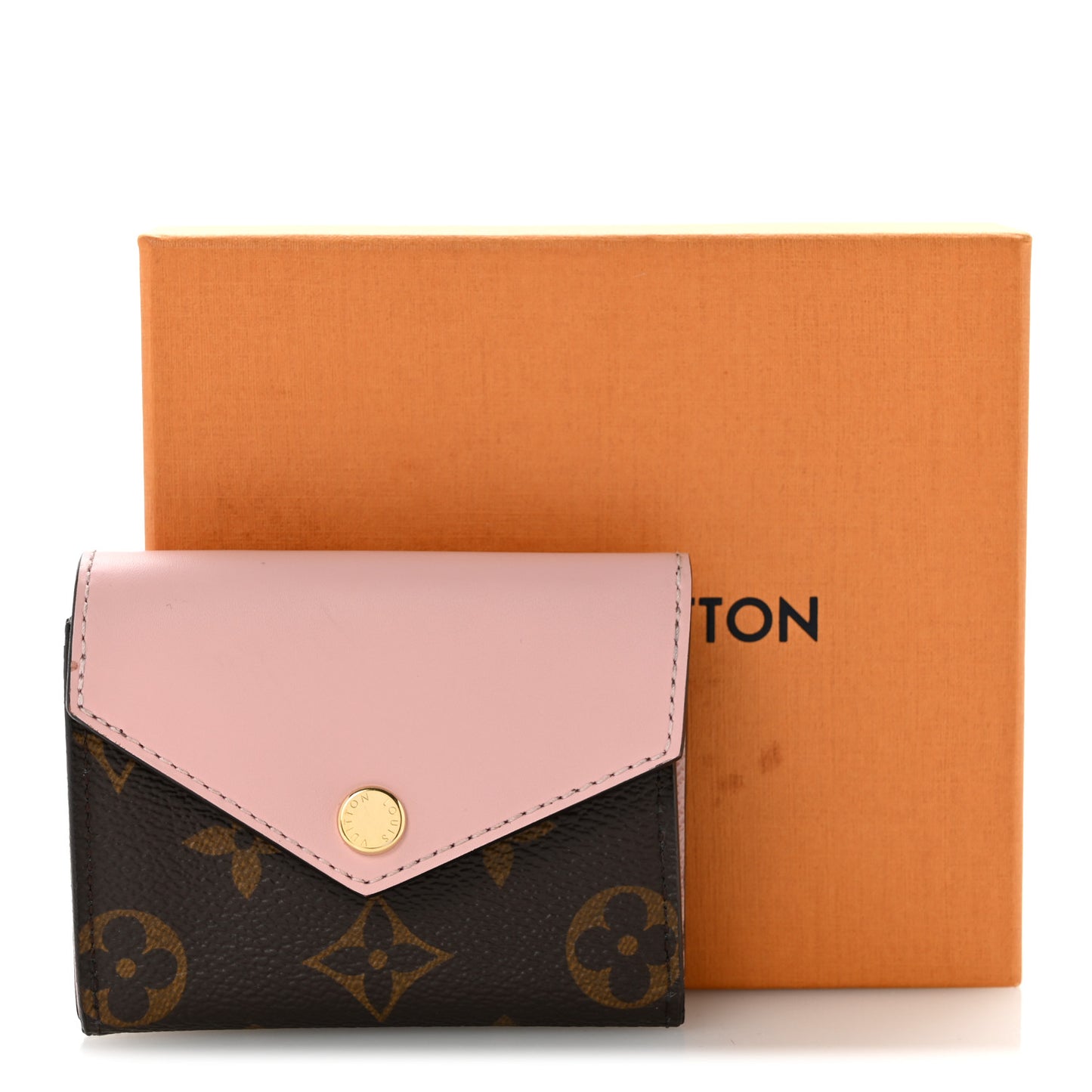 Monogram Zoe Wallet Rose Ballerine