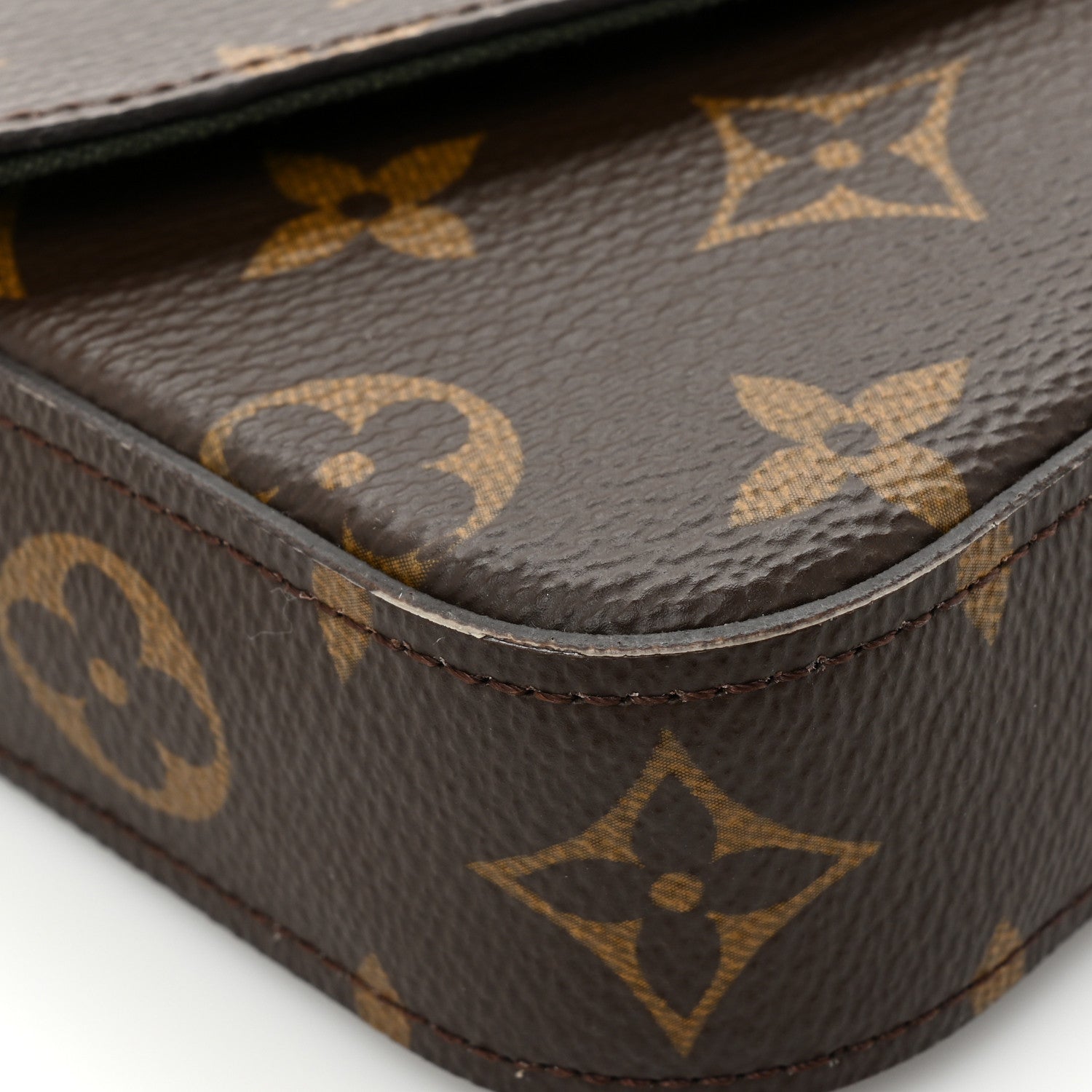 Louis Vuitton Monogram Felicie Strap & Go Kaki 11 of 12