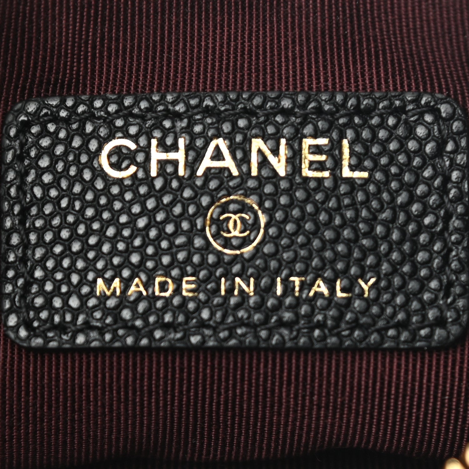 Chanel Caviar Quilted Small Cosmetic Case Black 5 of 7
