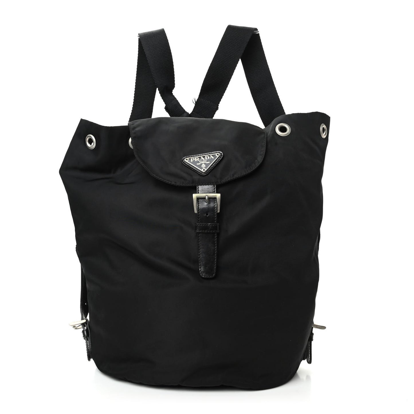 Nylon Vela Small Backpack Black