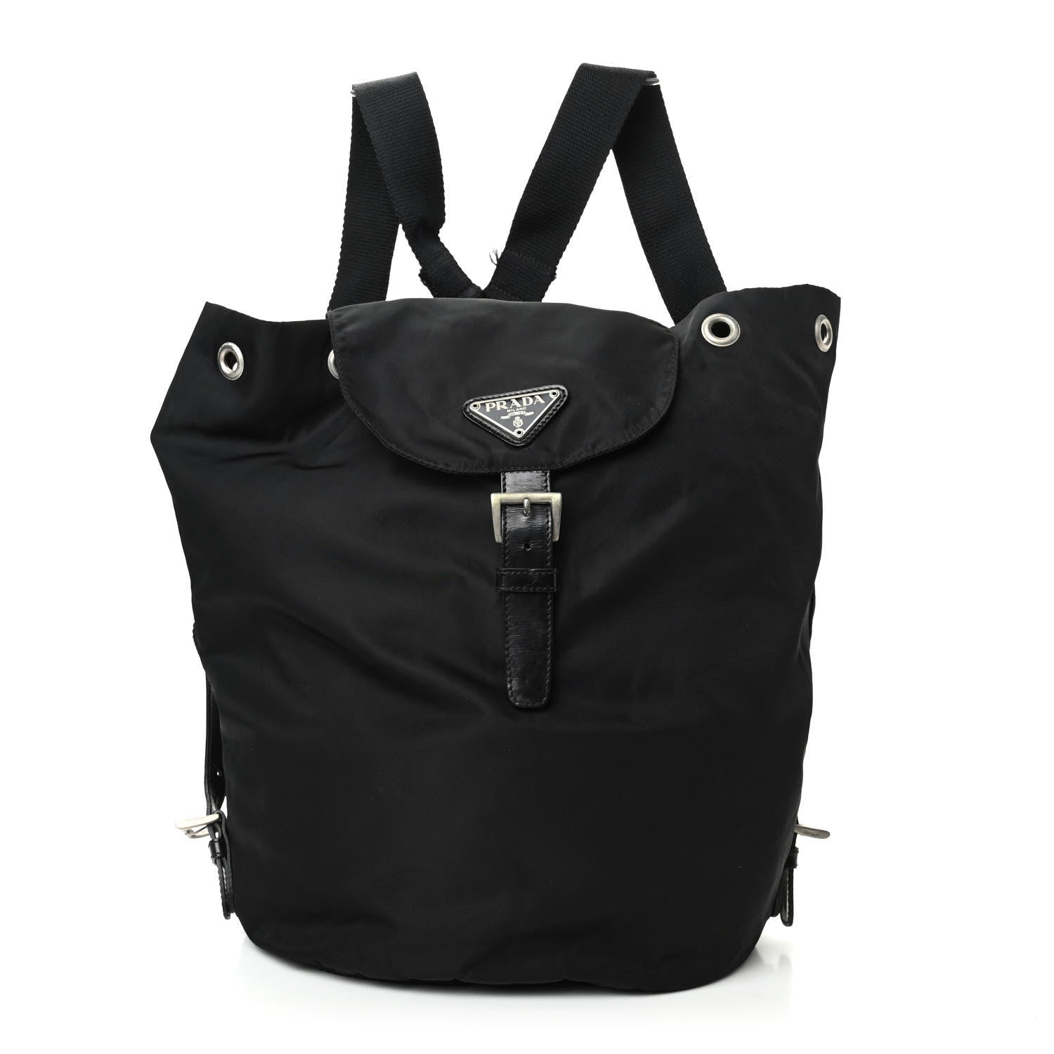 Prada Nylon Vela Small Backpack Black 1 of 8