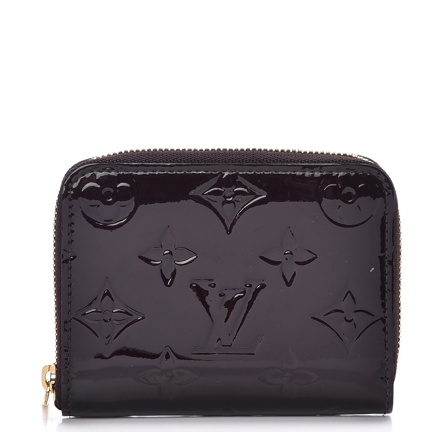 Louis Vuitton Vernis Zippy Coin Purse Wallet Amarante 1 of 8