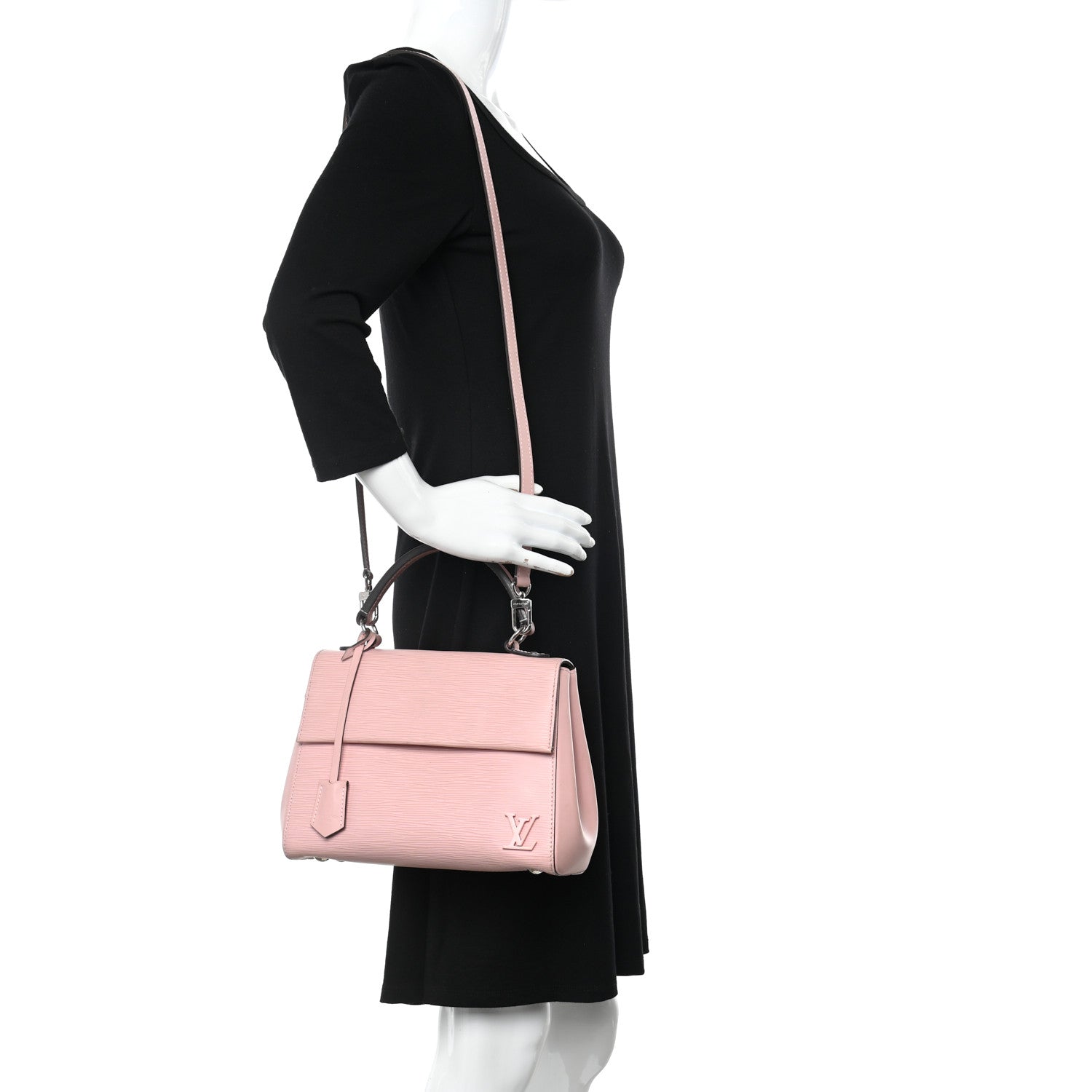 Louis Vuitton Epi Cluny BB Rose Ballerine 2 of 18