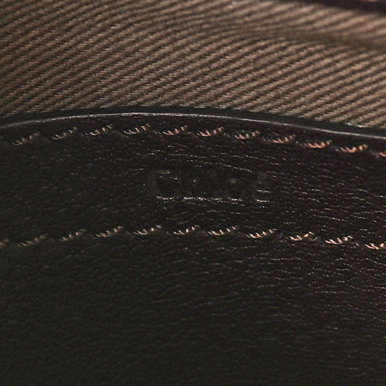 Chloe Suede Braided Small Marcie Saddle Bag Burgundy 6 of 9