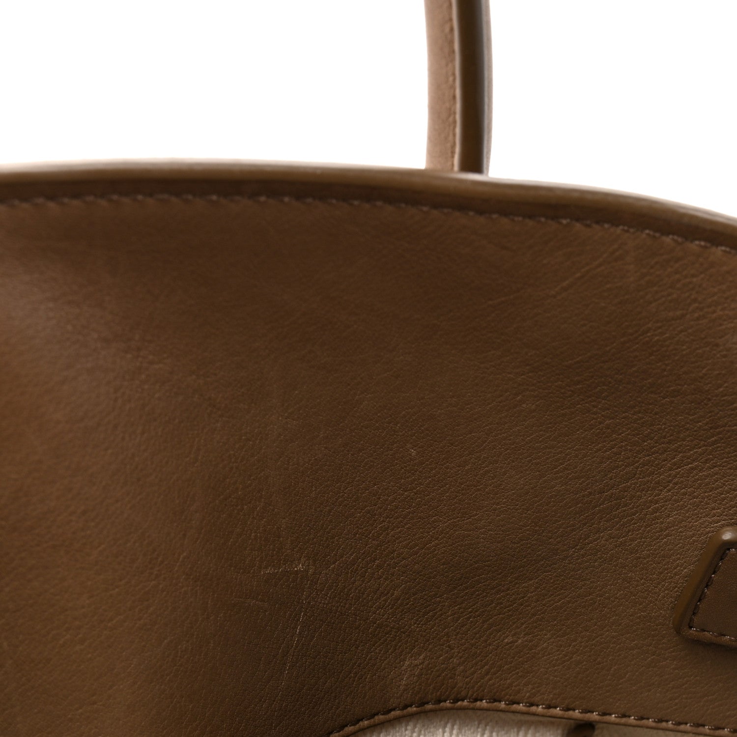 The Row Polished Saddle Calfskin Soft Margaux 15 Mouse Grey 11 of 15