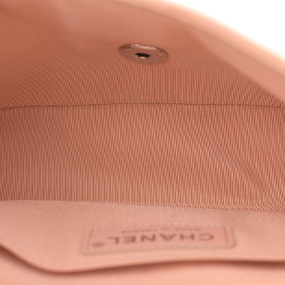Chanel Caviar Chevron Quilted Small Single Flap Light Pink 5 of 10