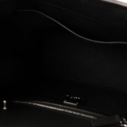MCM Calfskin Ottomar Monogram Essential Small Backpack Black 4 of 8
