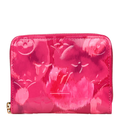 Louis Vuitton Vernis Ikat Zippy Coin Purse Rose Indien 1 of 9