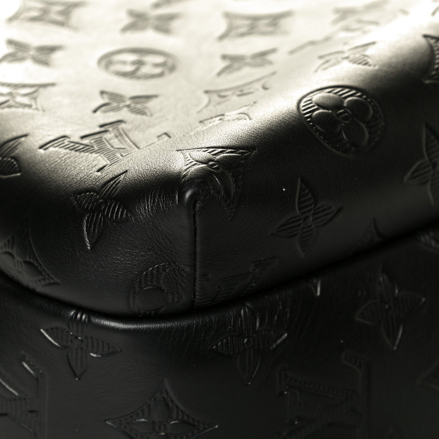 Calfskin Monogram Shadow Sprinter Backpack Black