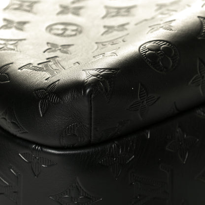 Louis Vuitton Calfskin Monogram Shadow Sprinter Backpack Black 5 of 7