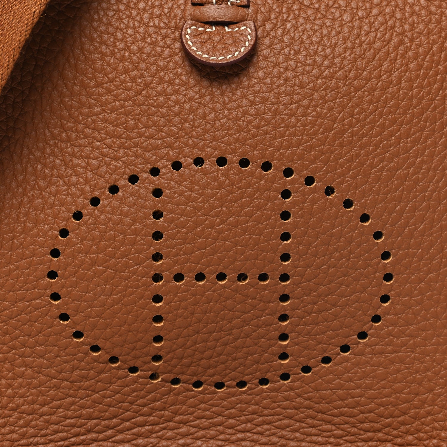 Hermes Taurillon Clemence Evelyne TPM Gold 8 of 10