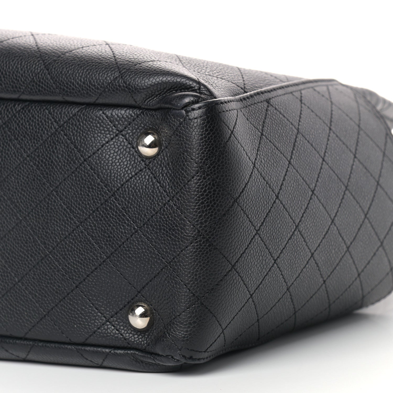 Chanel Grained Calfskin CC Pocket Tote Black 9 of 14