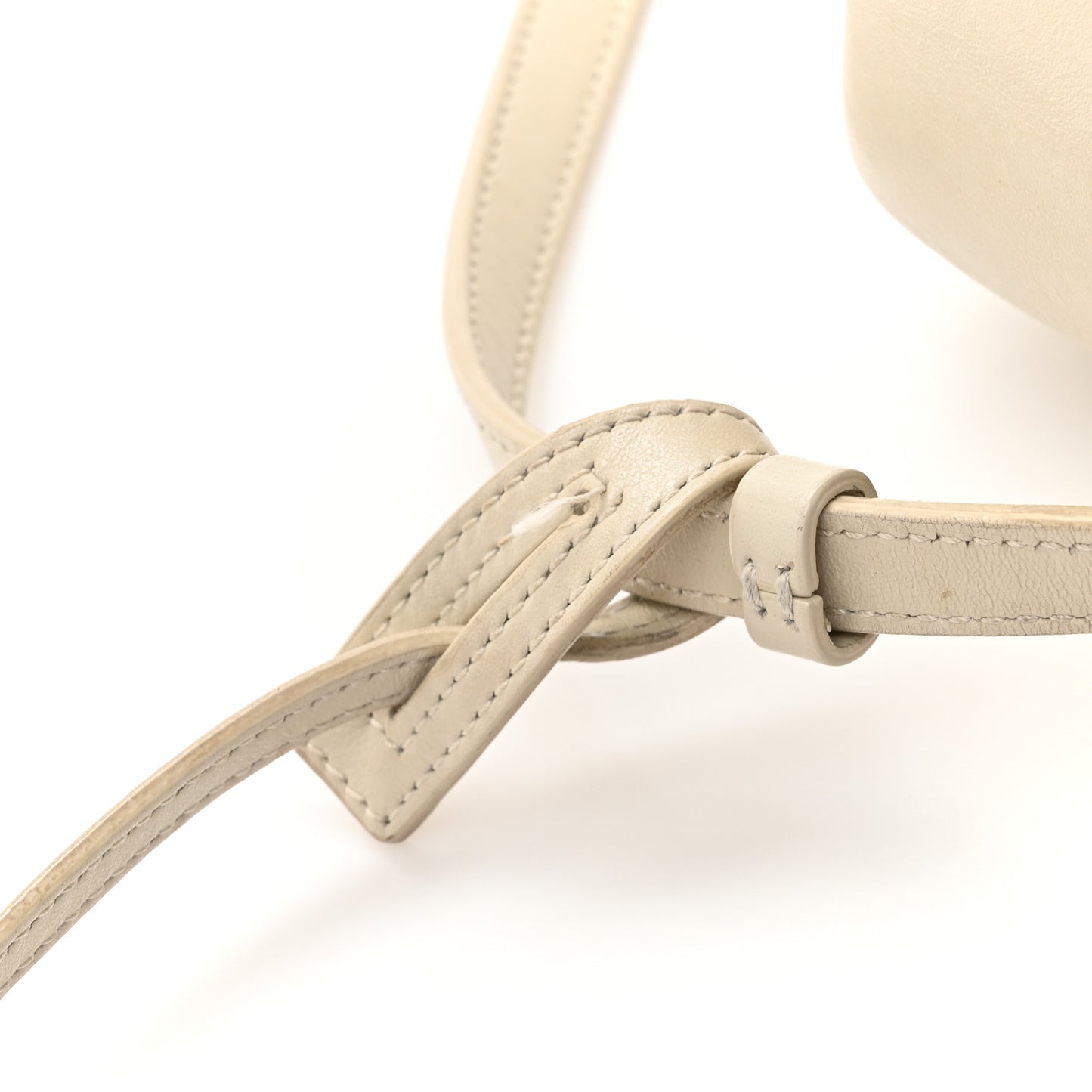 Calfskin Matelasse Monogram Lou Camera Bag Crema Soft