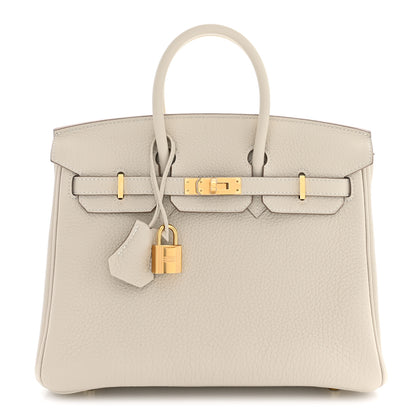Hermes Togo Birkin 25 Beton 1 of 11