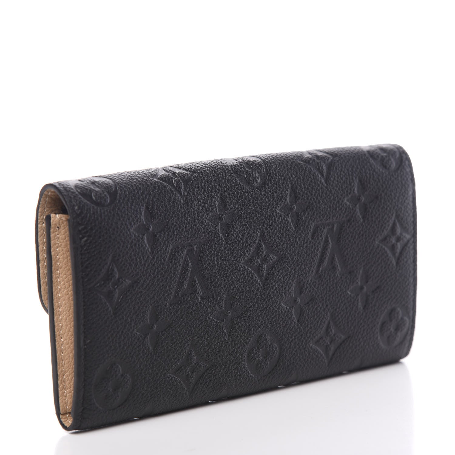 Louis Vuitton Empreinte Emilie Wallet Black Dune 2 of 5