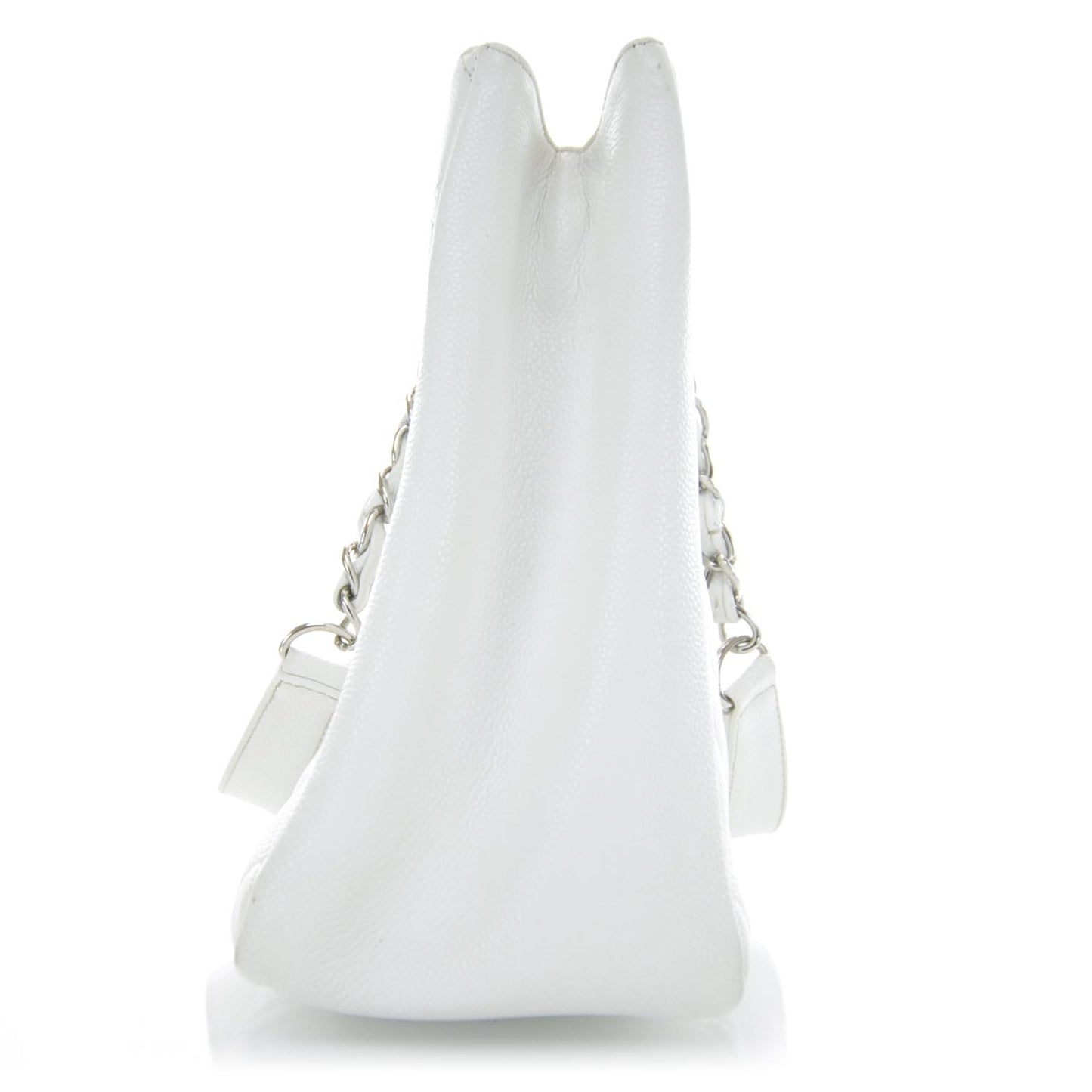 Caviar Grand Shopping Tote GST White