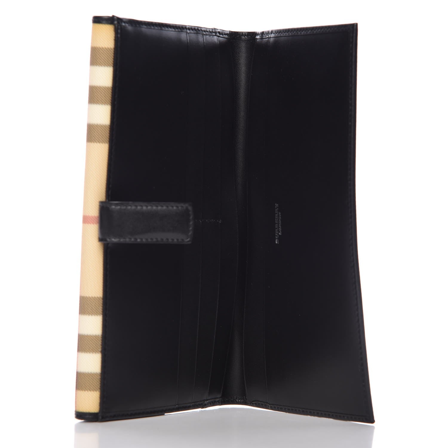 Burberry House Check Continental Wallet Black 8 of 9