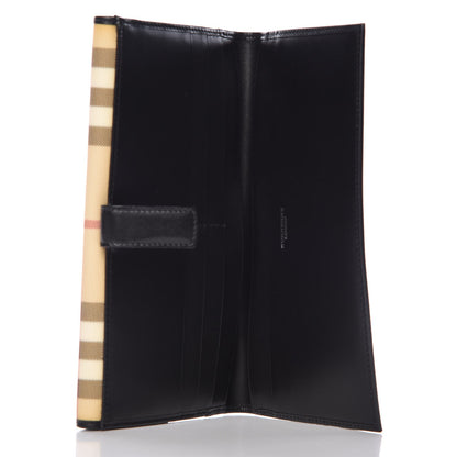 Burberry House Check Continental Wallet Black 8 of 9
