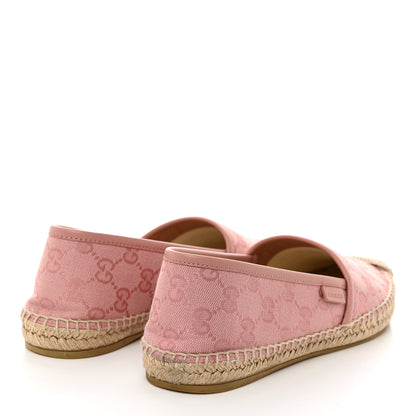Gucci Monogram Espadrilles 37 Soft Pink 4 of 12