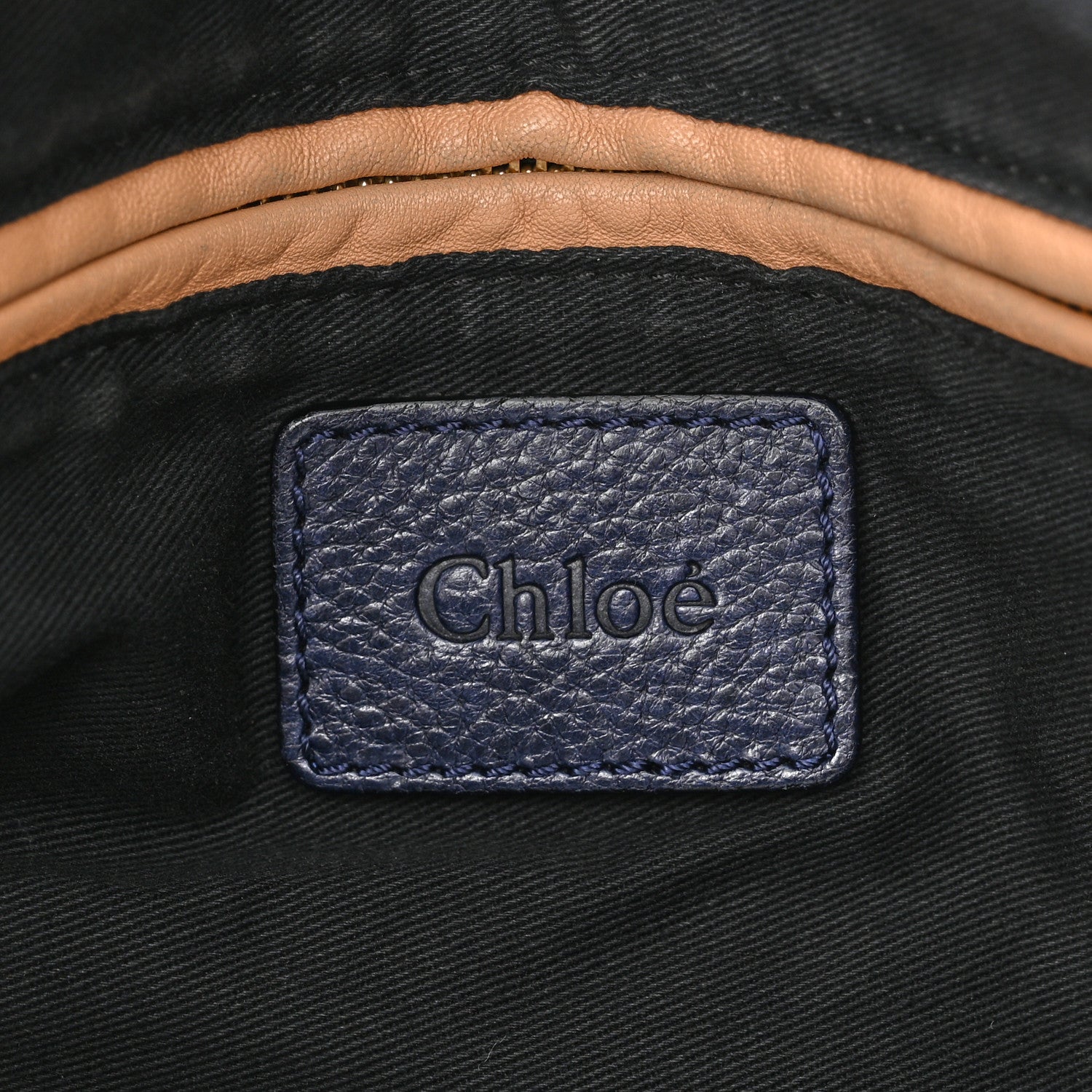 Chloe Calfskin Large Paraty Navy 6 of 14