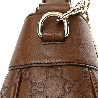 Gucci Guccissima Medium Emily Hobo Brown 16 of 18