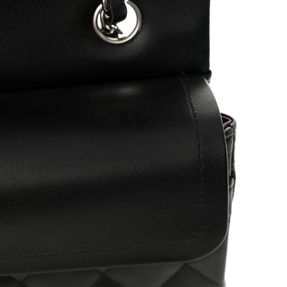 Chanel Lambskin Quilted Small Double Flap Black 11 of 12