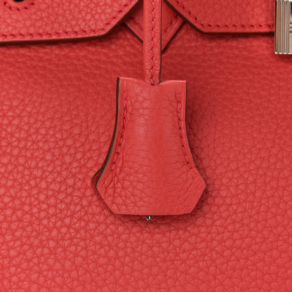 Hermes Taurillon Clemence Birkin 35 Bougainvillea 32 of 33