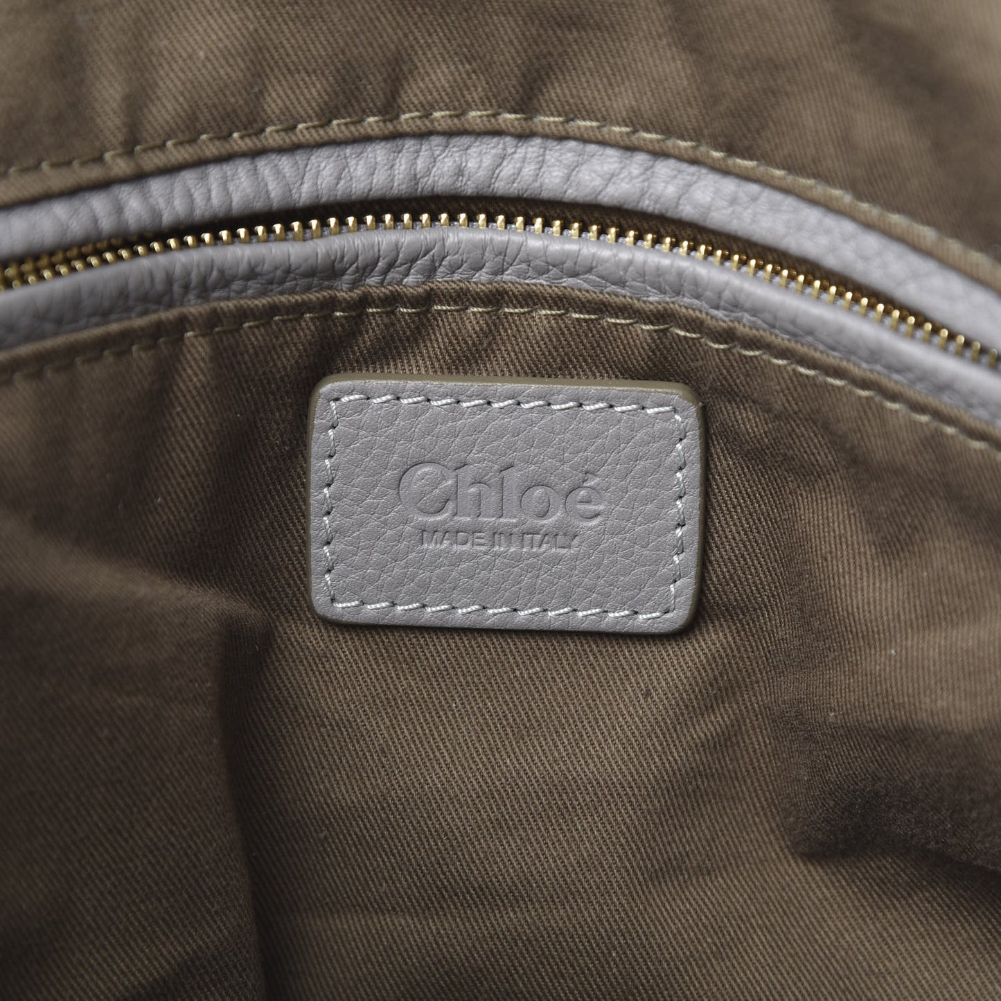 Calfskin Large Marcie Satchel Cashmere Grey
