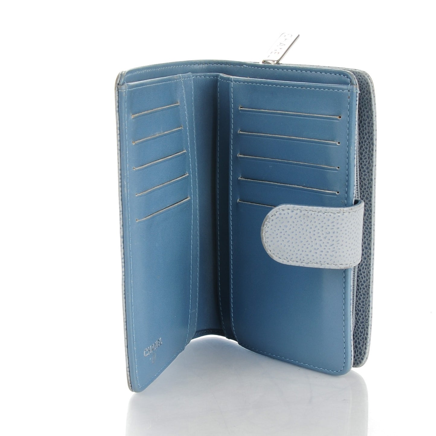 Caviar CC French Wallet Light Blue