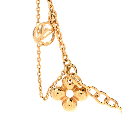 Louis Vuitton Metal Blooming Supple Necklace Gold 4 of 7
