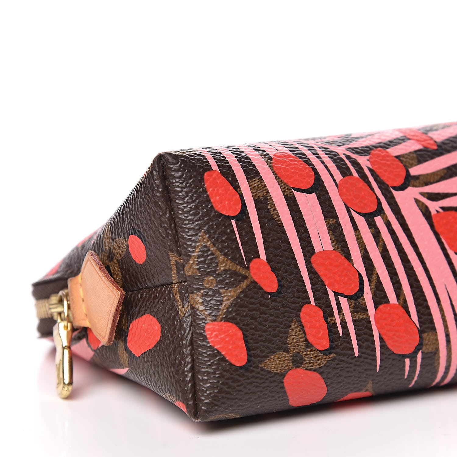 Louis Vuitton Monogram Jungle Dots Cosmetic Pouch Sugar Pink Poppy 6 of 14