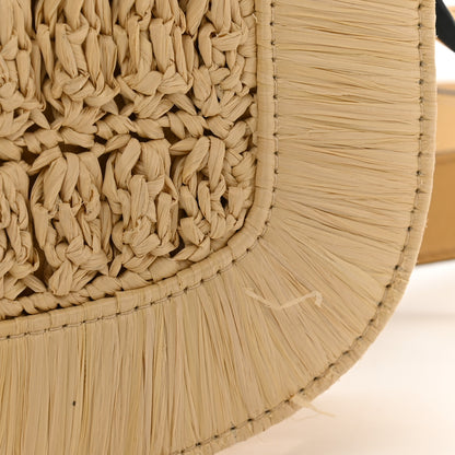 Valentino Garavani Raffia Braided Supervee Crossbody Bag Beige 11 of 14