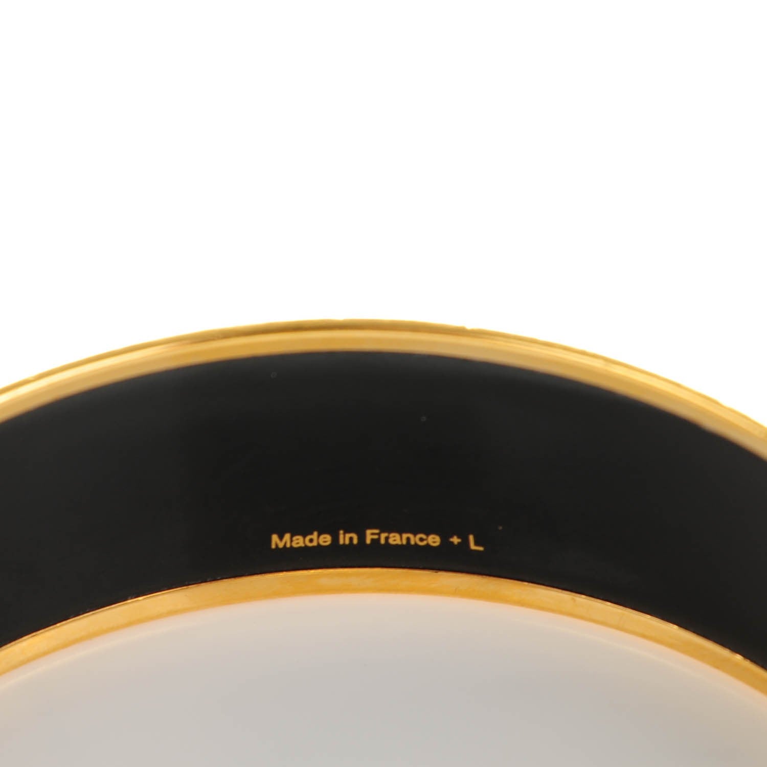 Hermes Enamel Printed Wide Bracelet 70 4 of 5