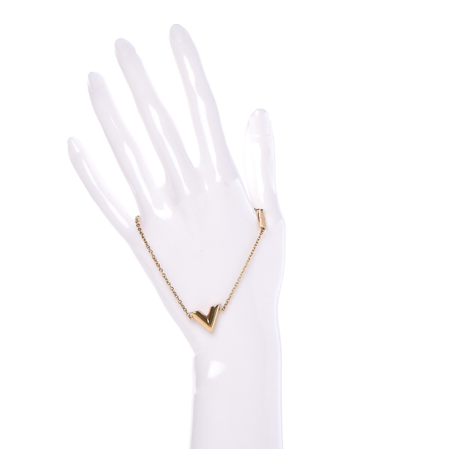 Louis Vuitton Essential V Bracelet Gold 2 of 8