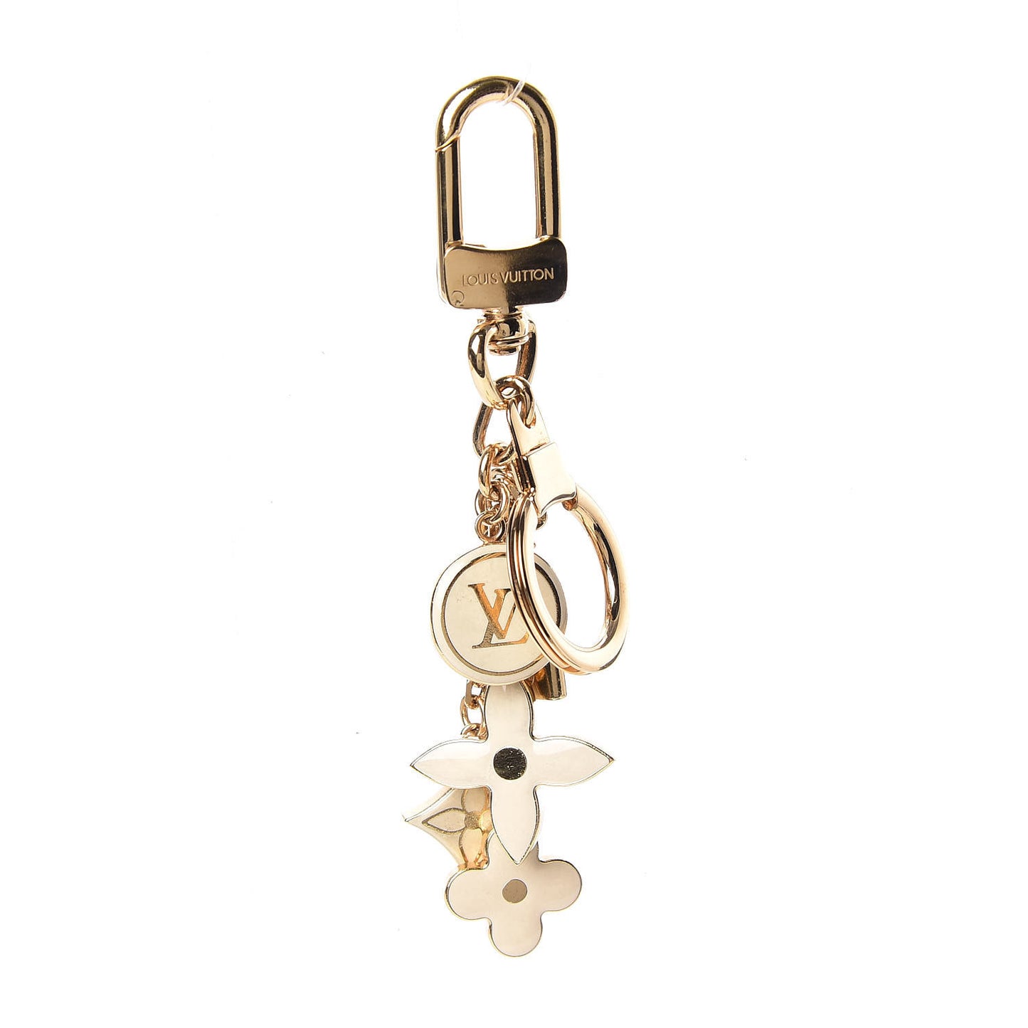 Pastilles Key Chain Bag Charm White