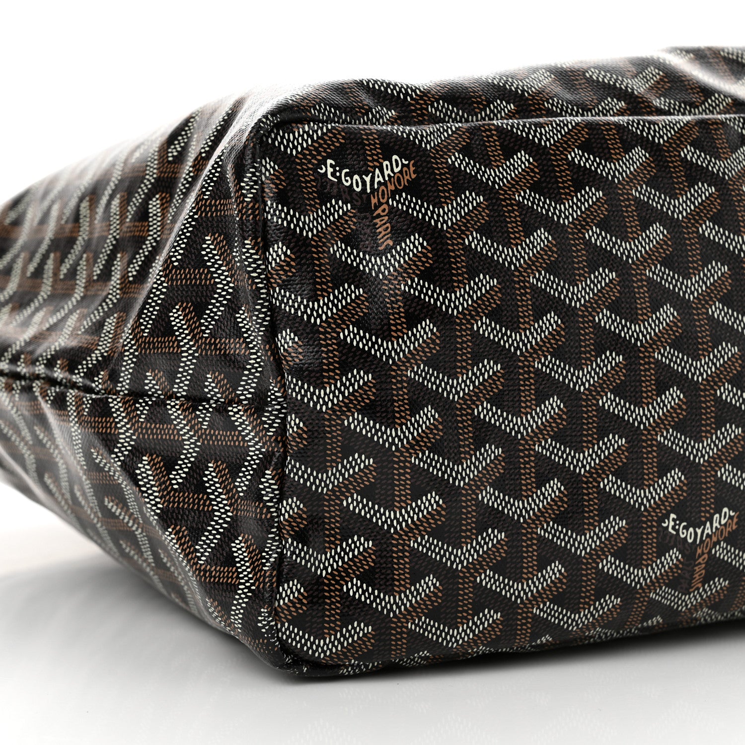 Goyard Goyardine Saint Louis PM Black Gold 10 of 15