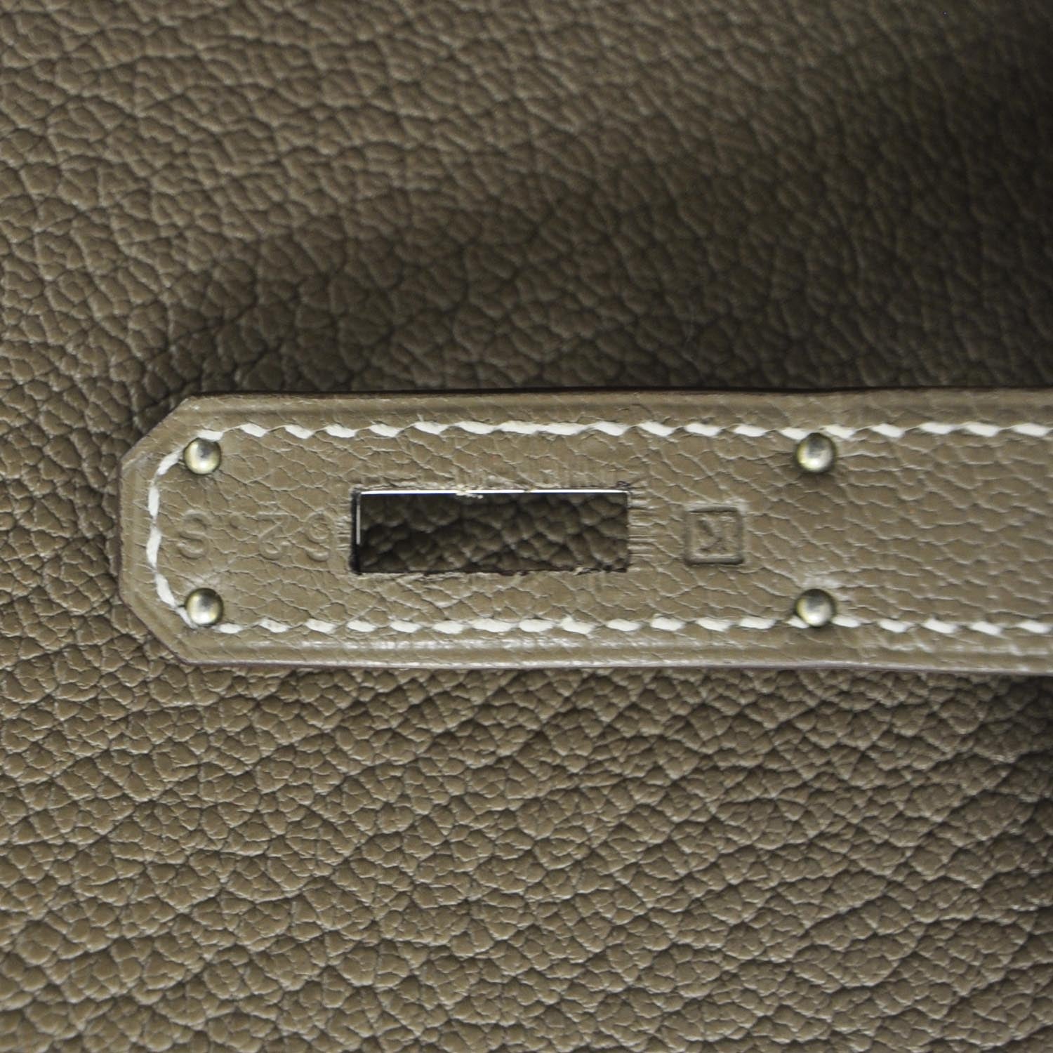 Hermes Chevre Mysore Kelly 32 Etoupe 11 of 12
