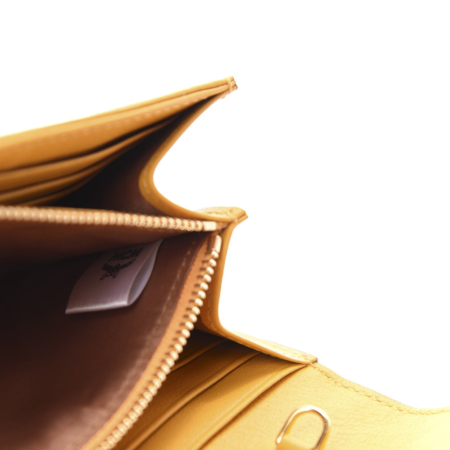 Visetos Large Patricia Wallet On Chain Cognac