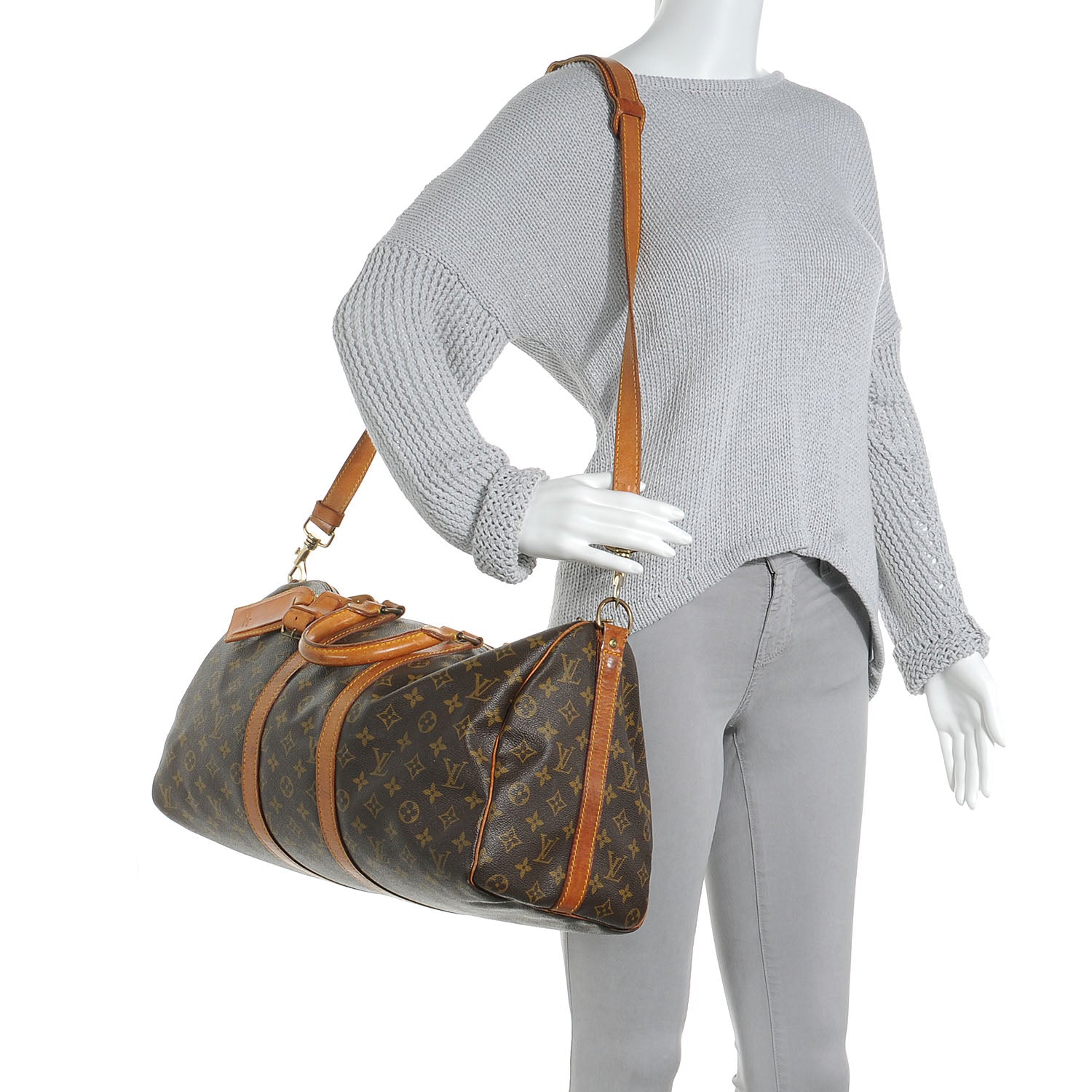 Louis Vuitton Monogram Keepall Bandouliere 45 2 of 9