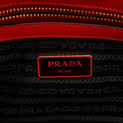 Prada Saffiano Soft Calfskin Tote Fuoco 6 of 12
