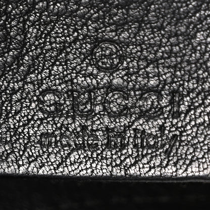 Gucci Pebbled Calfskin Medium Marrakech Hobo Black 6 of 10