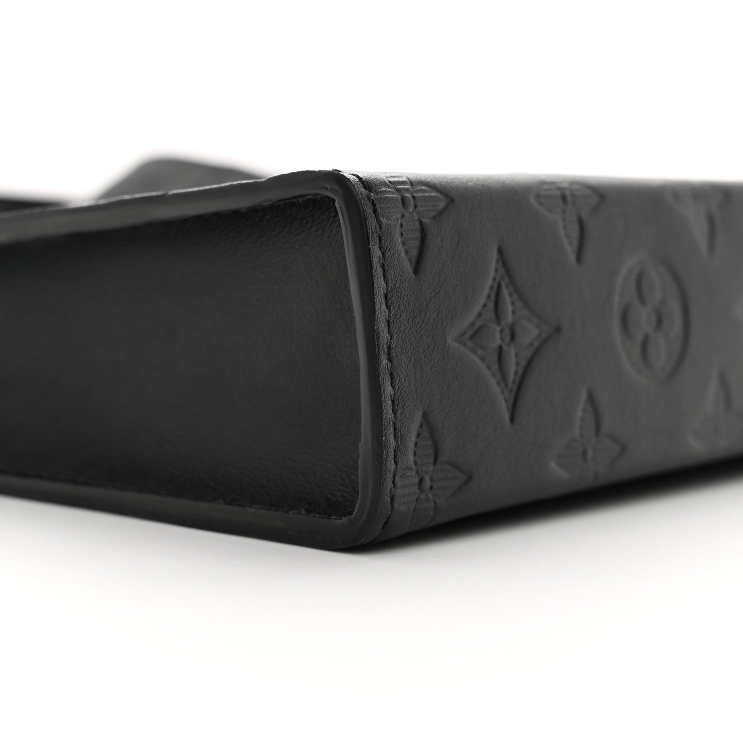 Louis Vuitton Calfskin Monogram Shadow Gaston Wearable Wallet 9 of 12