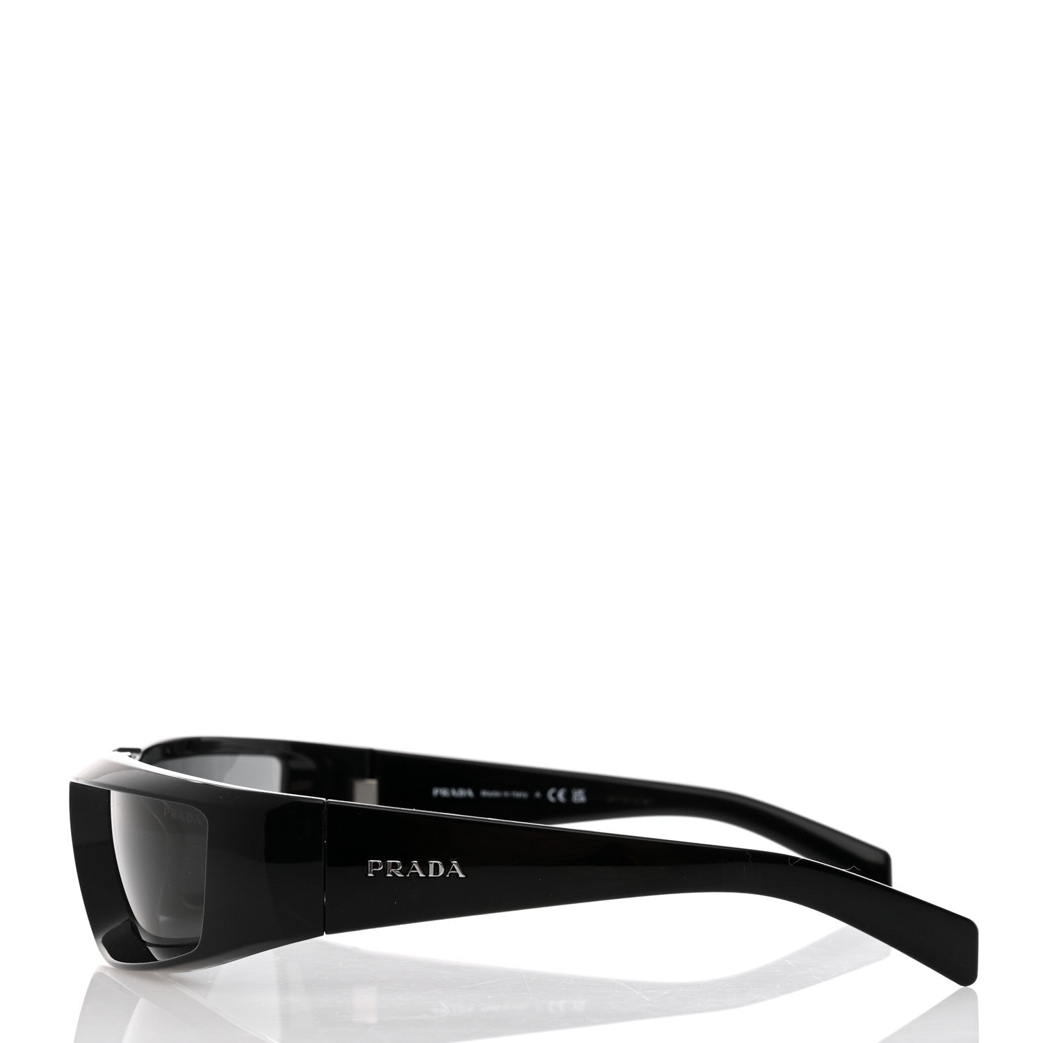 Prada Acetate Runway Sunglasses SPR 25Y Slate Gray 3 of 8
